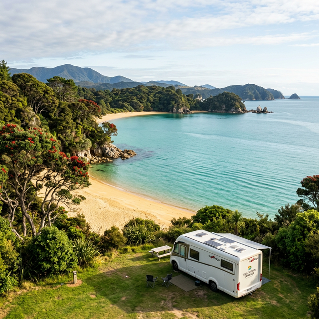 Premium motorhome adventure in New Zealand